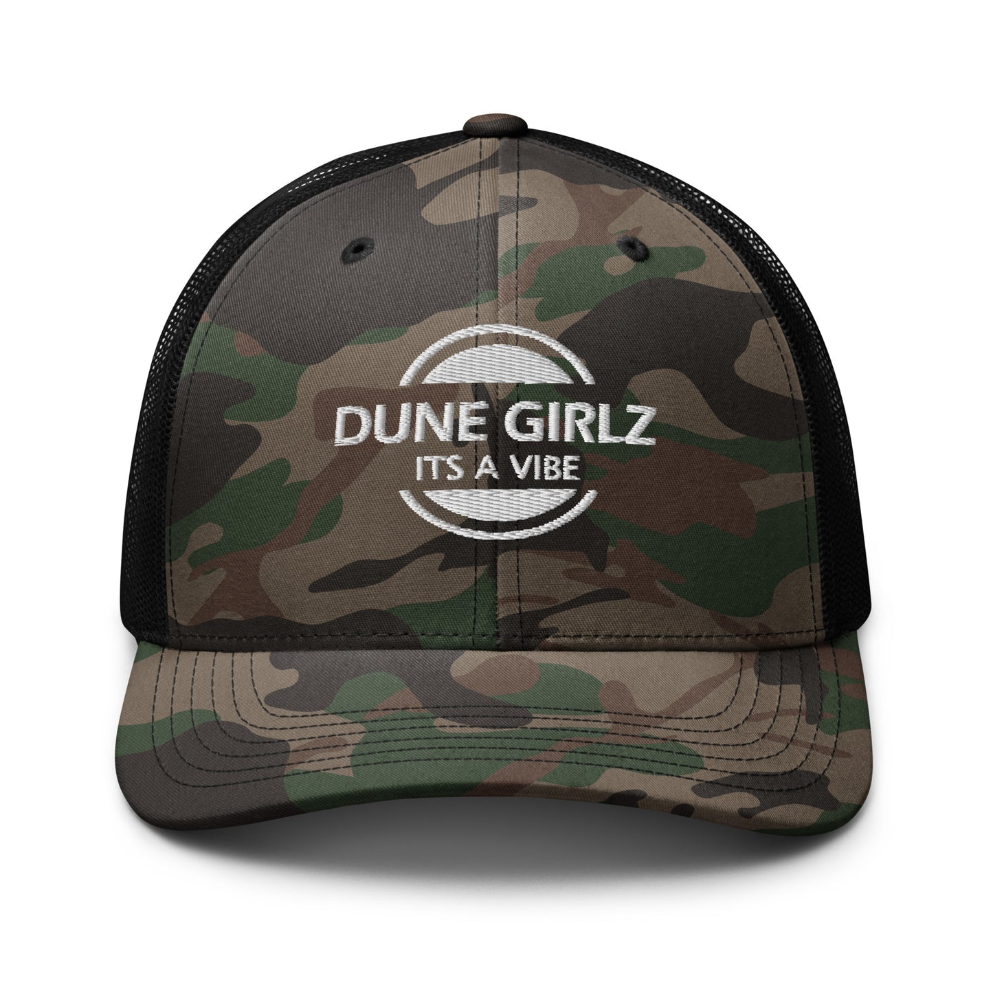 DUNE GIRLZ Camouflage trucker hat