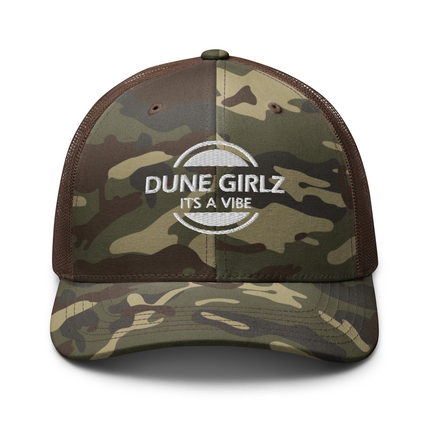 DUNE GIRLZ Camouflage trucker hat