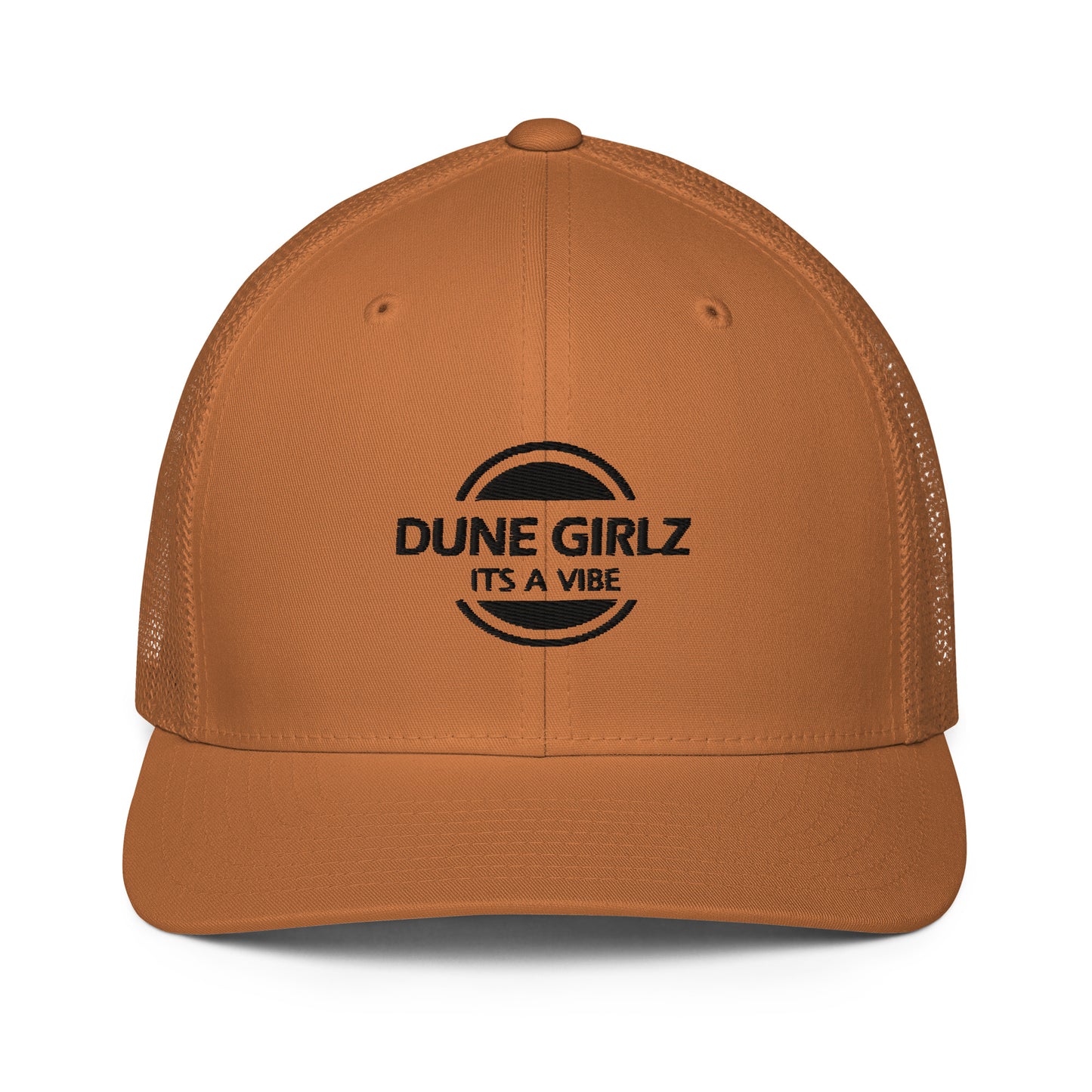 DUNE GIRLZ Mustard Closed-back trucker cap