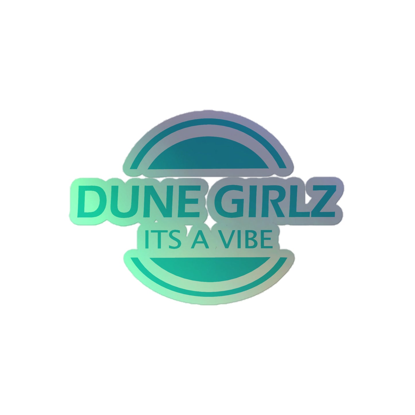 Holographic Dune Girlz stickers