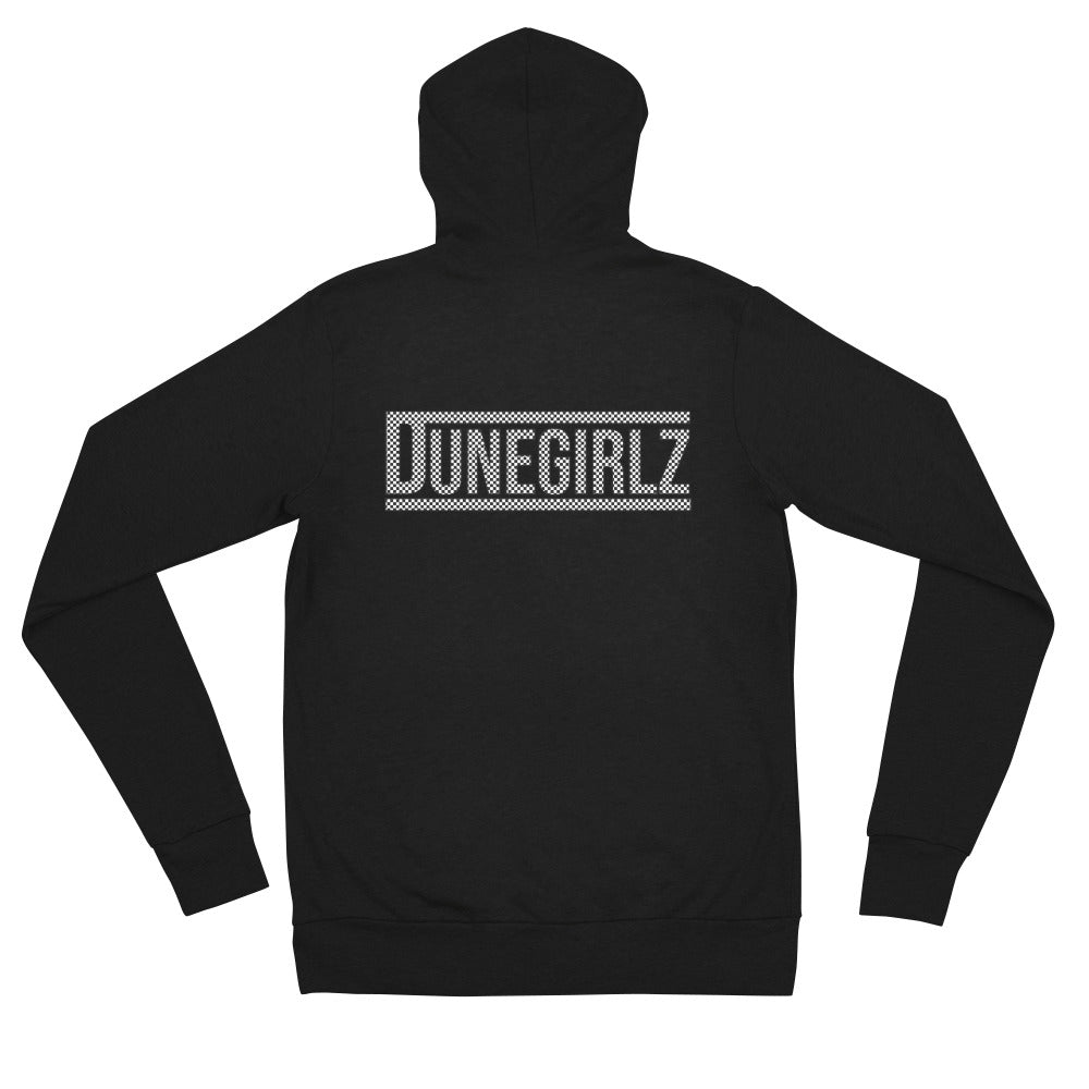 Dune Girlz Unisex zip hoodie