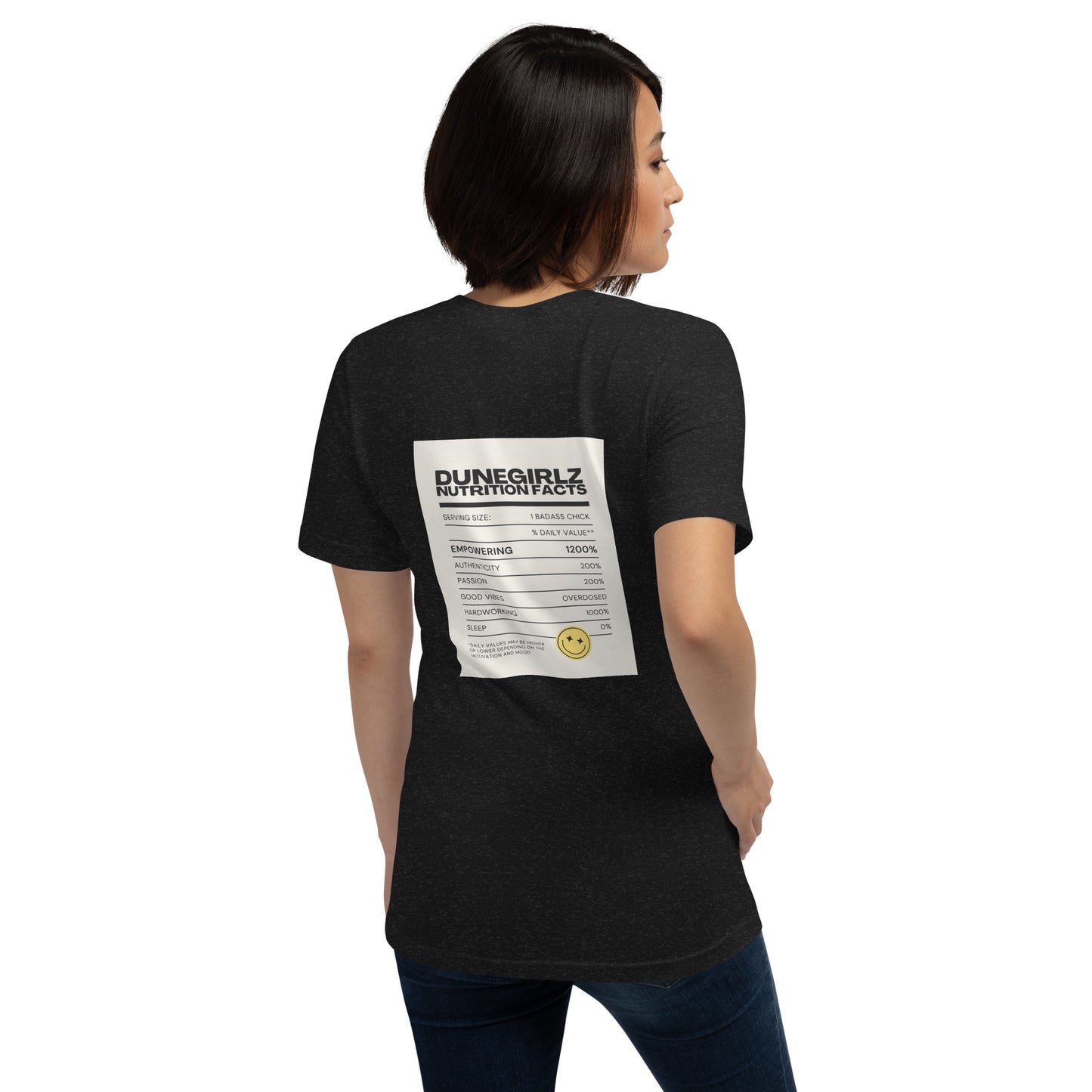 Dune Girlz Unisex t-shirt - nutritional facts